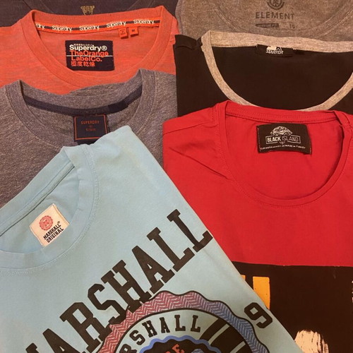 T-shirt pack for boys 14-16 years like new, 7 pieces