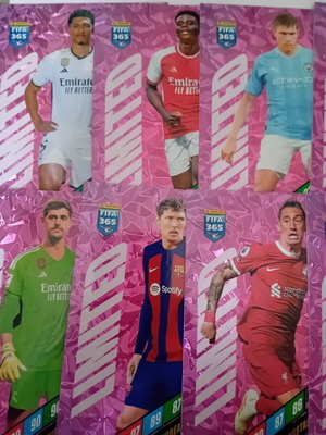 Κάρτες Panini Adrenalyn XXL πακέτο 8 άριστη κατάσταση