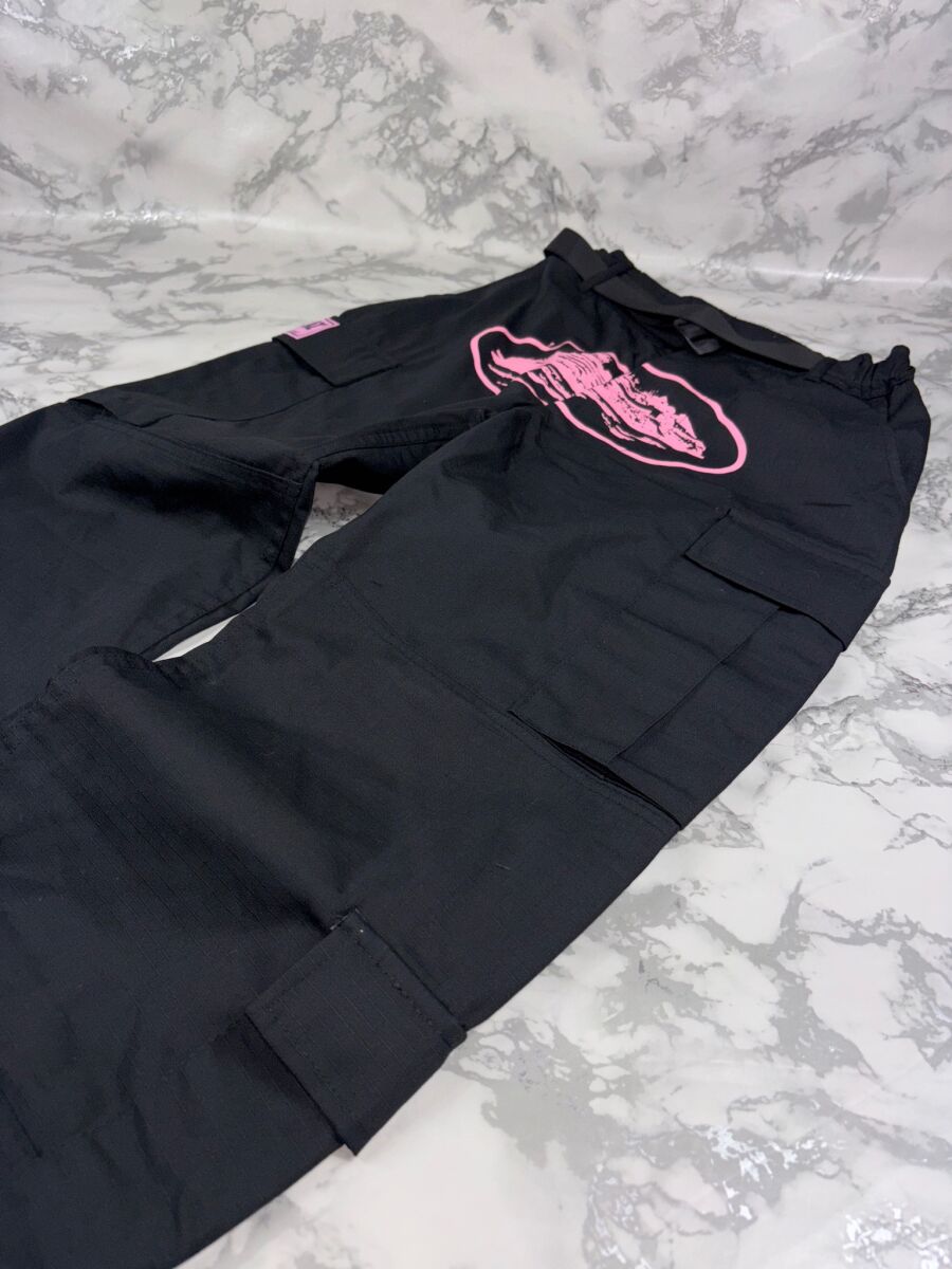 Corteiz Cargo Pants Black Pink Men's… - € 115,00 - Vendora.cy