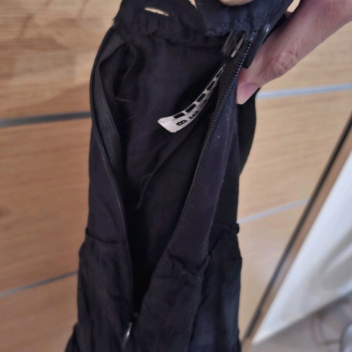 Bellino women's black skirt with ruffles like new, size S