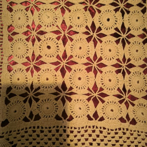 Handmade embroidery set, large 49x49 and small 38x38