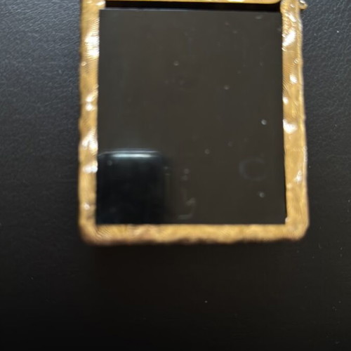 Vintage French Art Deco cigarette case used Moulin Rouge Paris