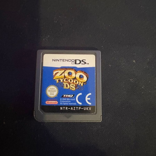 Zoo Tycoon DS cartridge like new for Nintendo DS