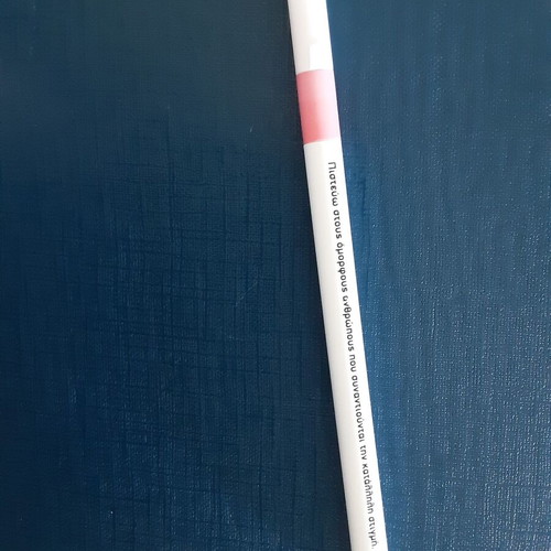 Felt Pen René pink with 'I believe in beautiful people'
