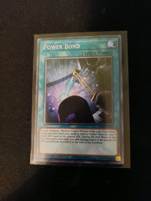 Yu-Gi-Oh Power Bond карта като нова