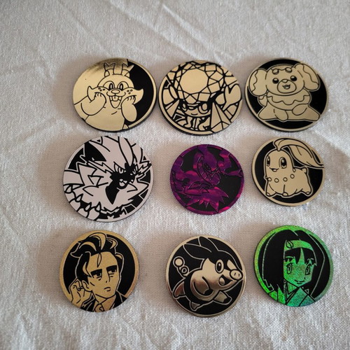 Pokemon TCG coins pack