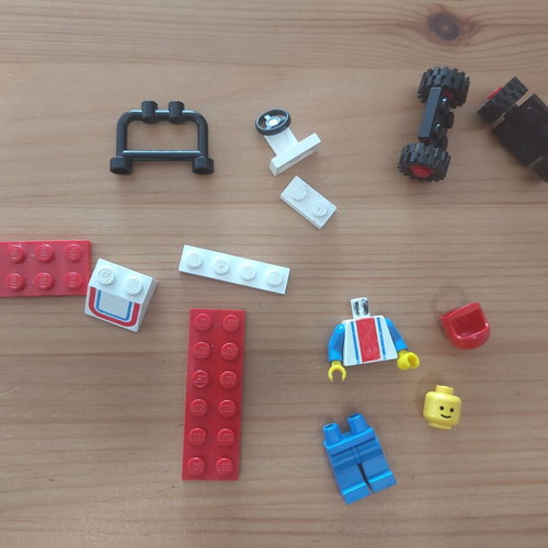 Lego vintage set Race Car 6609 used