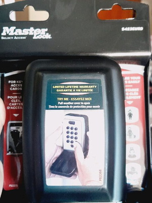 Masterlock Key Safe for Airbnb new