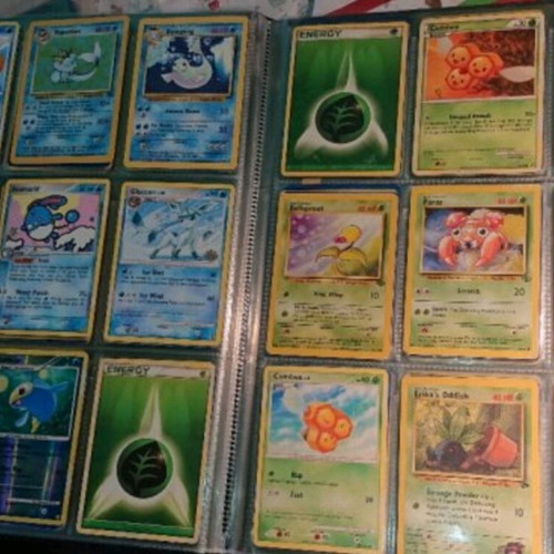 Pokemon cards like new with album and collectible value