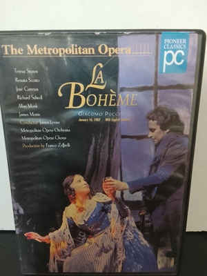La Boheme DVD used with English subtitles