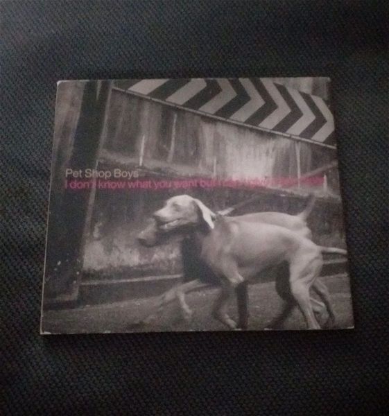  CD SINGLE PET SHOP BOYS - I DON'T KNOW WHAT YOU WANT - PROMO