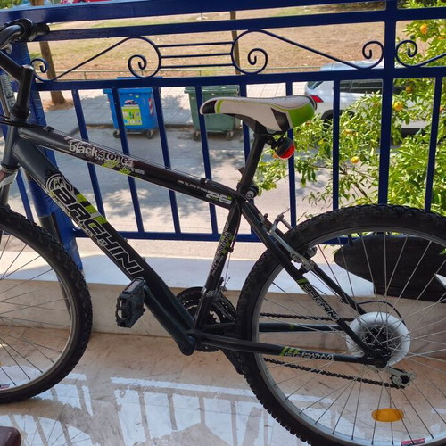 Mountain bike with gears, Thessaloniki