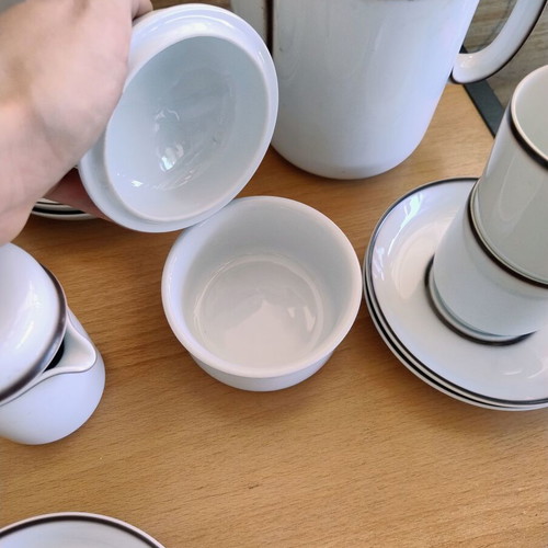 Thomas Germany porcelain tea set, vintage mid century