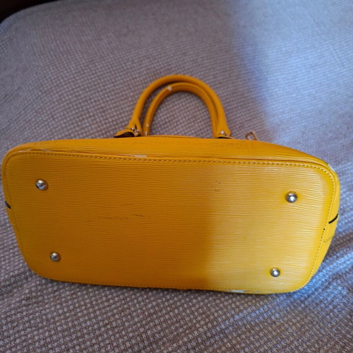 Kem crossbody bag used, yellow