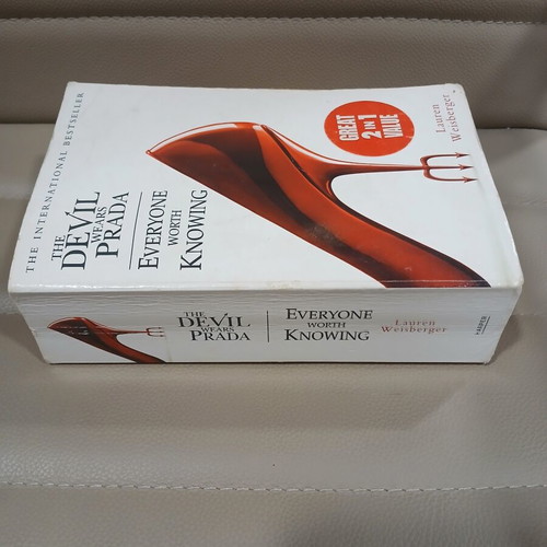 The Devil Wears Prada and Everyone Worth Knowing by Lauren Weisberger like new, English