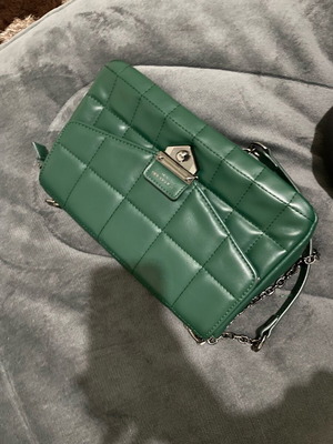 A To Z Greek shoulder bag used, green, durable
