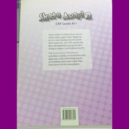 Skate Away 2 Workbook Student's Book like new, English