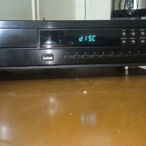 Marantz CD Player vintage used, series 53 without remote