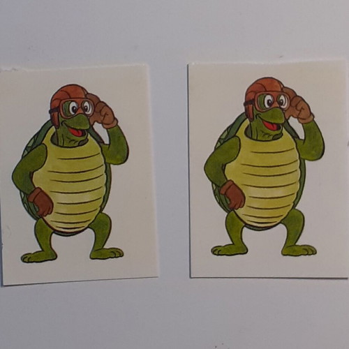 The Woods Family stickers used, pack of 17, vintage 25 years old