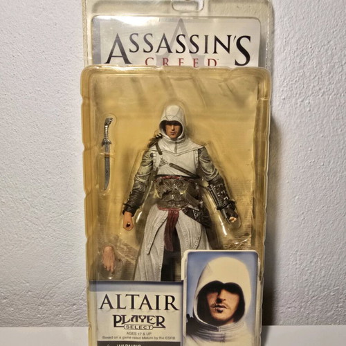 Assasins Creed Altair figure NECA Player Select Ubisoft 2007 new
