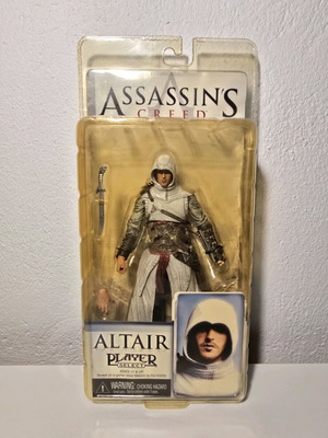 Assasins Creed Altair figure NECA Player Select Ubisoft 2007 new