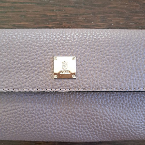 KEM clutch bag new in lavender color