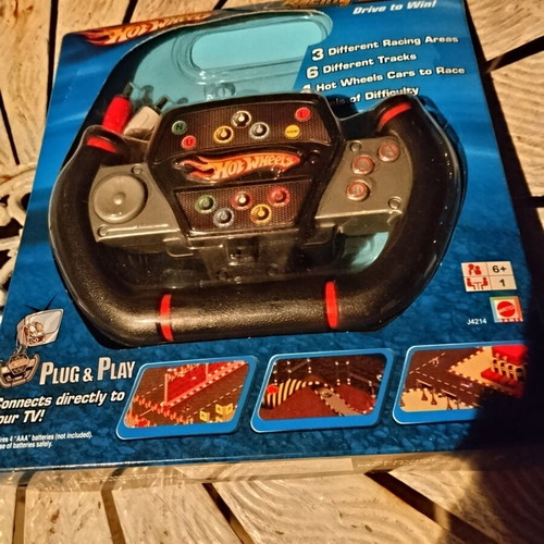 Hot Wheels Racing Game Plug & Play Console Sealed 2005 Model J4214