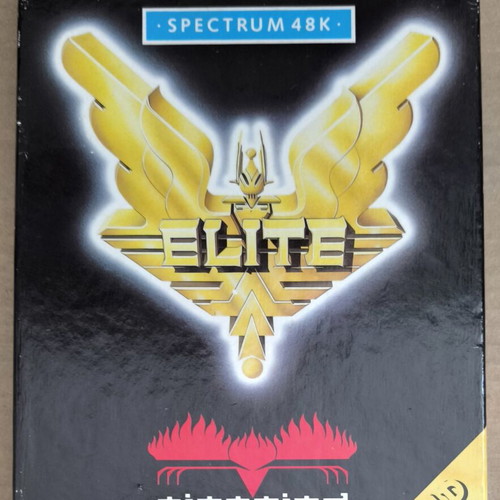 Elite Firebird Gold Edition ZX Spectrum cassette like new, big box