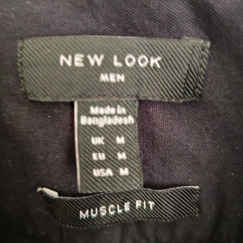 New Look black shirt like new, slim fit, size M