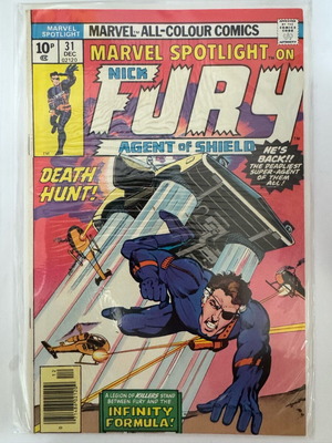 Marvel Comics Spotlight Nick Fury Agent of Shield Issue 31 like new
