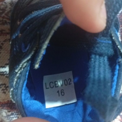 Baby shoes Saxo Blues like new, size 16