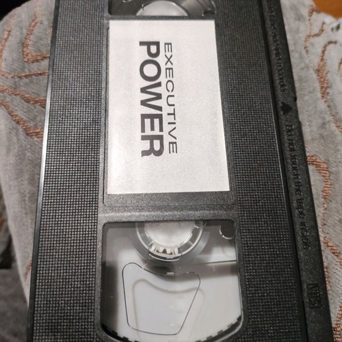 Executive Power VHS tape used