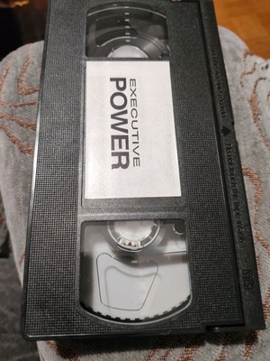 Executive Power VHS tape used