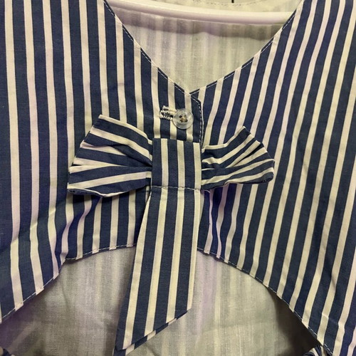 Girls' jumpsuit shorts size 6 like new, navy