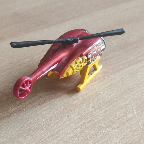 Hot Wheels Mattel Skyfire Fantasy Concept Helicopter used
