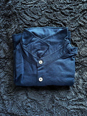 Van gils men's polo shirt size M blue like new