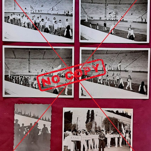 Panathenaic Stadium 30 vintage photos 1971, like new