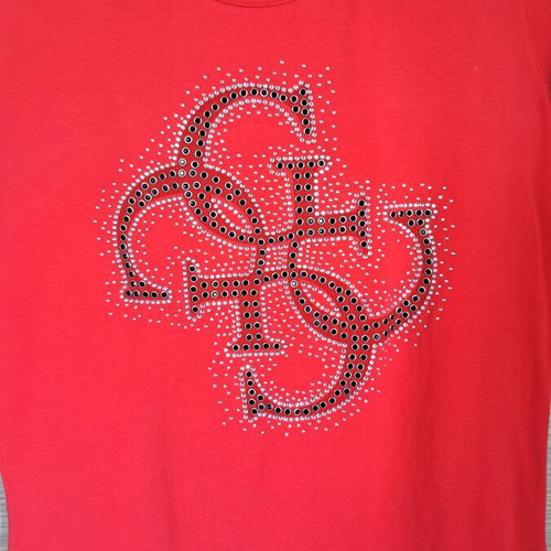 Guess fitted red top, size small