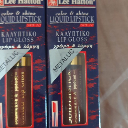 Καλυπτικό Lip Gloss Lee Hatton καινούργιο, πακέτο 8 τεμαχίων