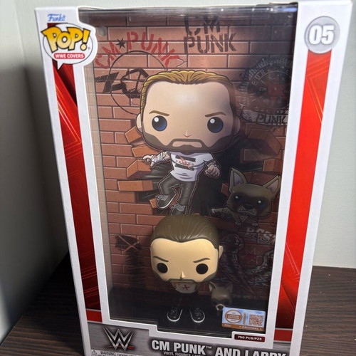 Funko Pop! WWE Covers CM Punk & Larry Limited Edition 750 Καινούργιο