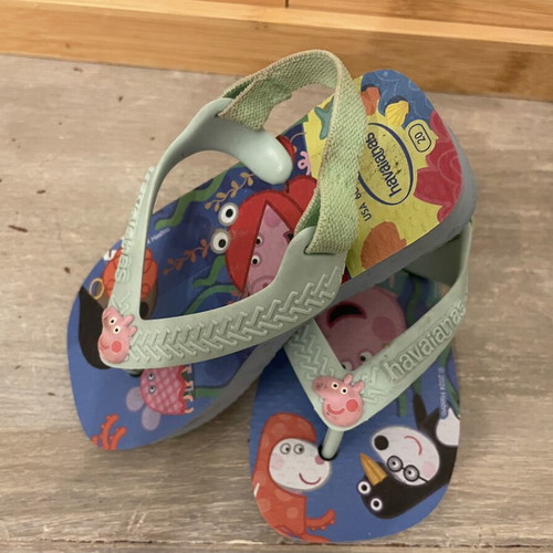Children's flip-flops like new, size EUR 22 Brazil 20