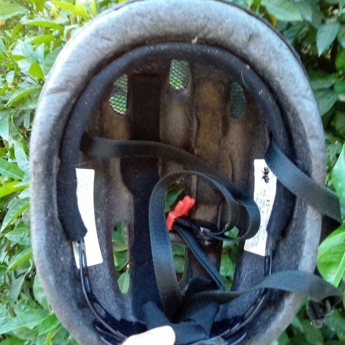 Bicycle helmet used, children's Large XL size, head circumference 56-62 cm
