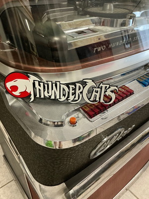Thundercats logo μεγάλο διακοσμητικό, καινούργιο, υλικό PLA