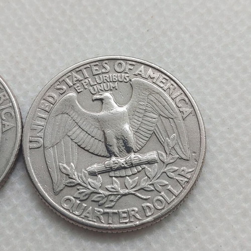 Quarter Dollar used American coins pack 1978/1981