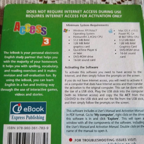 3 English CDs new Access 3+4