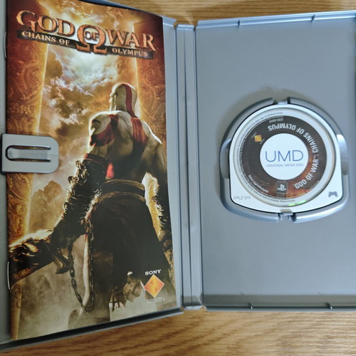 God of War Chains of Olympus PSP used, original case with booklet