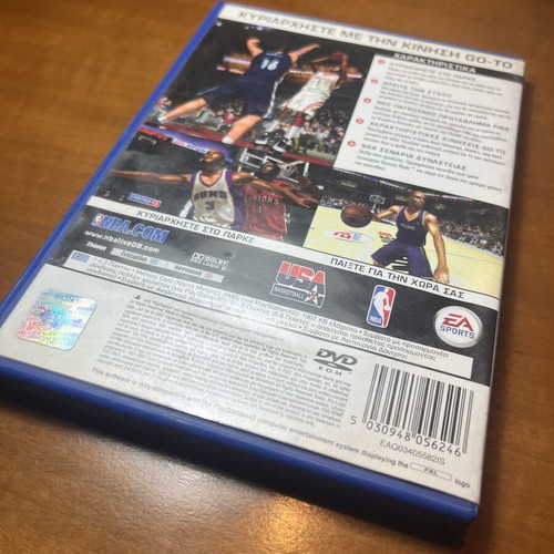 NBA Live 08 παιχνίδι για PlayStation 2 μεταχειρισμένο, πλήρες με manual