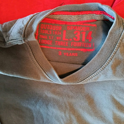 Pack of 5 boys' t-shirts age 3 like new, Orchestra and Spider
