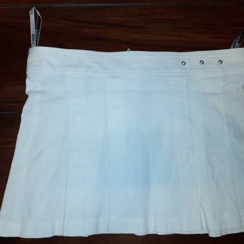 Topshop Mini Skirt Tennis Style white like new, size M