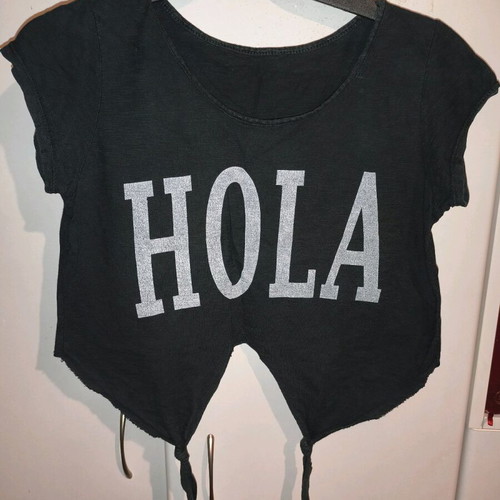 Top blouse used black, sizes M and L